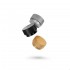 Buton pentru mobilier Graf Big, alama intunecata periata, D 50 mm