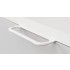 Maner pentru mobila Rim, finisaj alb mat, L 120 mm