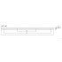 Maner pentru mobilier Way, finisaj alama shadow periata, L:1100 mm