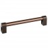 Maner pentru mobila Casey, finisaj maro metalic texturat / bronz mat, L:211 mm