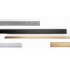 Maner pentru mobilier Way, finisaj aluminiu, L:200 mm