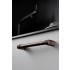 Maner pentru mobila Casey, finisaj maro metalic texturat / bronz mat, L:211 mm