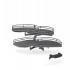 846BE/DX-60  - Cos semiluna cu amortizare titanio antislip - Montaj Dreapta