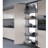 860XAE/60/H1800 - Coloana cu 5 cosuri Elite Titanio