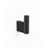 Agatatoare cuier Graf, finisaj negru periat, 14x41x50 mm