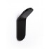 Agatatoare cuier Tik, finisaj negru mat, 40x125x47 mm