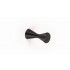 Agatatoare cuier Diabolo, finisaj negru periat, 21,1x50 mm