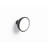 Agatatoare cuier Bol, finisaj negru mat cu alb mat lacuit, 45x31.2 mm