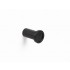 Agatatoare cuier Round, finisaj negru periat, 28x45 mm