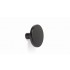 Agatatoare cuier Como, finisaj negru mat, 41x25 mm