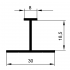 SM 30x10 3 ml - Profil intermediar inegal 3 ml