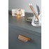 Maner pentru mobila Flapp Wood, finisaj nuc, L:200 mm