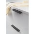Maner pentru mobila Wing, finisaj negru periat, L:350 mm