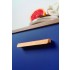 Maner pentru mobila Flapp Wood, finisaj stejar, L:1100 mm