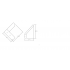Agatatoare cuier Corner, finisaj gri antracit/gri muschi, 101x87x67 mm