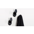Agatatoare cuier Crestt, finisaj negru mat, 53x109x39 mm