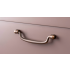 Maner pentru mobila Pendant, finisaj alama antichizata, L:138.4 mm