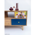 Buton pentru mobilier Como auriu periat