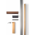 Maner pentru mobila Wing, finisaj alama cava periata, L:1200 mm
