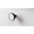 Agatatoare cuier Bol, finisaj negru mat cu alb mat lacuit, 45x31.2 mm