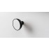 Buton pentru mobila Bol, finisaj negru mat cu alb mat lacuit, D:45 mm