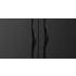 Maner pentru mobilier Brave negru mat, L= 600 mm