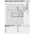 AVENTOS HL top G = 1.75 – 10.00 kg, H = 340 – 389 mm 