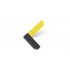 Agatatoare cuier Corner, finisaj gri antracit/galben, 101x87x67 mm
