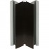 Element de imbinare multi-unghi H 100 Negru mat