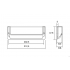 Maner ingropat Tap D 60 mm, finisaj negru mat