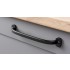 Maner pentru mobila Firm, finisaj negru texturat, L:93,8 mm
