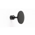 Agatatoare cuier Floid, finisaj negru mat, D:60 mm