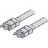 Cablu interconectare pentru bandă monocrom Häfele Loox5, lățime 8 mm
