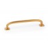 Maner pentru mobila Quart Big, finisaj alama cava periata, L: 183.4 mm