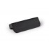 Maner pentru mobila Flapp Aluminium, finisaj negru periat, L:70 mm