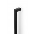 Maner pentru mobila Eto, finisaj negru mat/negru mat lacuit, L:174.6 mm