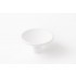 Buton pentru mobila Disc Zamak, finisaj alb mat, D 50 mm