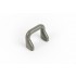 Maner pentru mobila Soft, finisaj gri muschi, L 40 mm