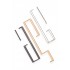 Maner pentru mobila Beam, finisaj nichel lucios, L:328 mm