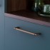 Maner pentru mobila Brooklyn, finisaj bronz periat, L:330 mm