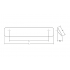 Maner pentru mobila Switch, finisaj nichel periat, L:200 mm