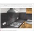 U999 ST78 - Panou decorativ bucatarie Negru