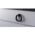 Buton pentru mobila Pendant, finisaj negru mat, L:39.3 mm