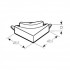 RAUV COLTAR 90G ALB - Rauvolet. cot 90°