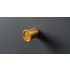 Buton pentru mobila Round, finisaj alama intunecata periata, D:25 mm
