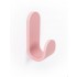 Agatatoare cuier Tok, finisaj roz, 40x100x47 mm