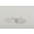 Buton pentru mobilier Como, alb mat, D:26 mm