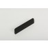 Maner pentru mobila Peak, finisaj negru periat, L 120 mm