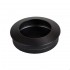 Maner ingropat Tap D 60 mm, finisaj negru mat
