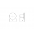 Buton pentru mobilier Como Big, crom lucios, D: 41 mm
